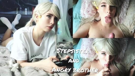 Cam4 - MollyRedWolf - Stepsister Paid with her Body for a Broken Gamepad (cum face) (FullHD/1080p/307 MB)