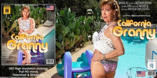 Mature.nl - Demi (61) - Californian Granny Demi loves getting hot in the sun (FullHD/1080p/2.25 GB)