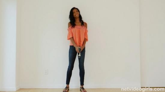 NetVideoGirls - Nia Nacci - Sex Deprived 18 Year old Black Girl Showed up at the right Audition (FullHD/1080p/1.16 GB)