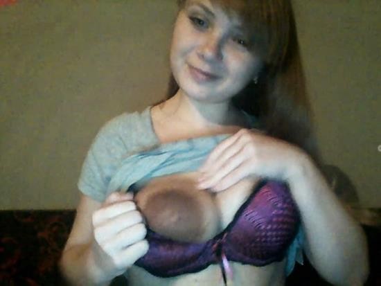 Cam4 - Cuteangel - Russian girl Runetka with giant brown areolas! (HD/852p/220 MB)