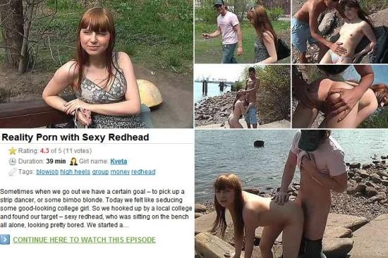 MyPickUpGirls / WTFPass - Kveta - Reality Porn With Sexy Redhead (HD/720p/1.56 GB)
