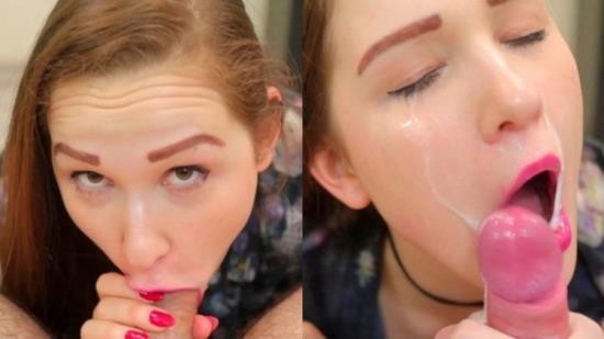 Porn - Pink Milk - Young Secretary Messy Dirty Sucks Dick for EXPLOSIVE FACIAL CUMSHOT ON FACE (FullHD/1080p/392 MB)