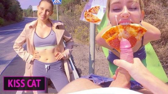 OnlyFans - Kisscat - Public Agent Pickup 18 Babe for Pizza  Outdoor Sex and Sloppy Blowjob (UltraHD 4K/2160p/2.07 GB)