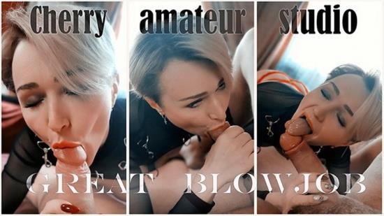 Porn - Cherry Aleksa - Sexy Blonde Passionate Blowjob On Camera Best Friend (FullHD/1080p/492 MB)