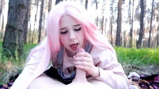 Porn - Bu66leGum - Cutie took me to the forest and gave me a hot blowjob (FullHD/1080p/1.05 GB)