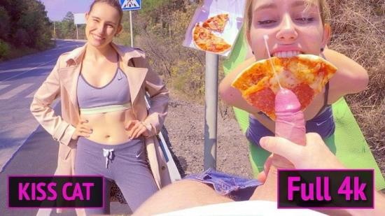 Porn - Kisscat - Public Agent Pickup 18 Babe for Pizza  Outdoor Sex and Sloppy Blowjob 4k (FullHD/1080p/1.64 GB)