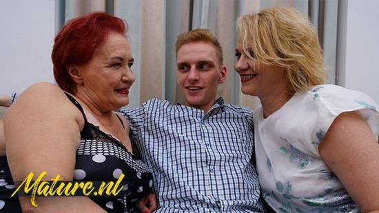 MomsLoveAnal - Unknown - Two Horny Grandmas Invite a Big Dick Toyboy Over For Some Threesome Fun (FullHD/1080p/512 MB)