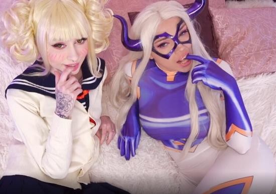 Onlyfans - Octokuro - Threesome with horny cosplay girls (FullHD/1080p/1.25 GB)