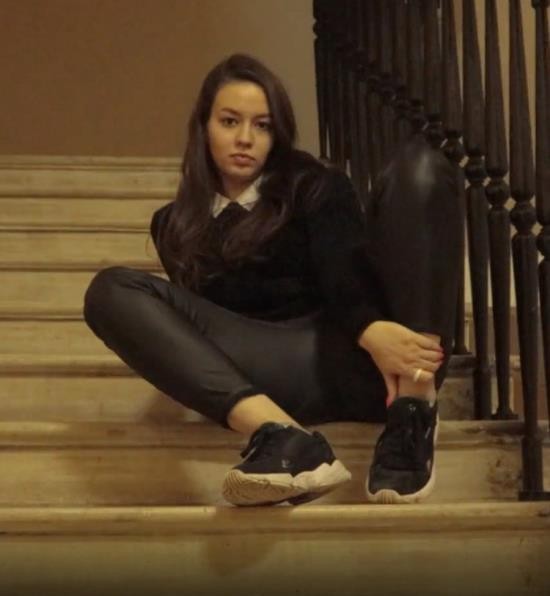 OnlyFans - pavla-kot - Fucked a Cute Student in Leather Pants on the Stairs in Entrance (UltraHD 4K/2160p/2.37 GB)