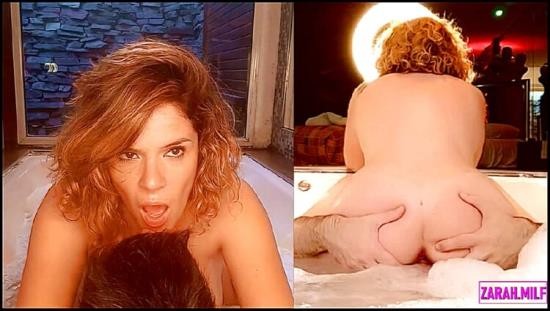 OnlyFans - Zarah M. - Multiple intense female orgasm as she fucks a guy in the hot tub (FullHD/1080p/846 MB)