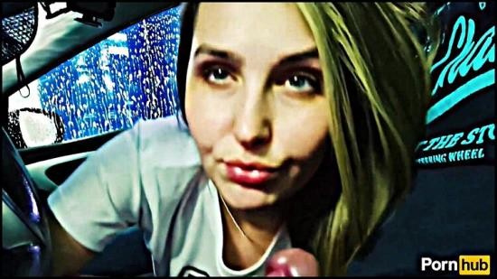 Modelhub - Alina Rai - Alina makes a Blowjob at an automatic car wash (FullHD/1080p/618 MB)