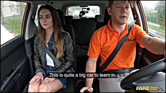 FakeDrivingSchool/FakeHub - Adelle Unicorn - Teen Brunette Pussy Stretched (HD/720p/1020 MB)