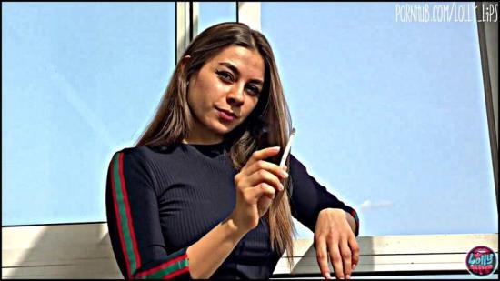 Modelhub - Loly Lips - Sexy girl smoke cigarette on terrace and after this start fuck (FullHD/1080p/1.14 GB)