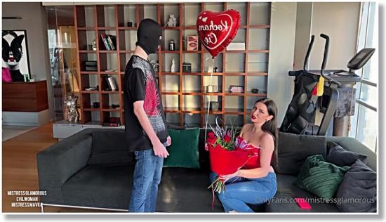 Mistress Glamorous - Valentines Day Clip I made a date from tinder (HD/1078p/454 MB)