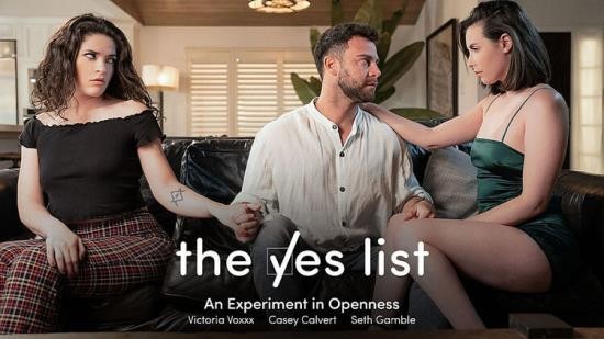 AdultTime/The Yes List - Casey Calvert, Victoria Voxxx - An Experiment In Openness (FullHD/1080p/1.17 GB)