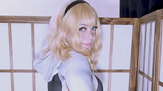 PornHub - Spider Gwen Gives You a POV Eye Contact Blowjob Part 1 - SweetDarling (FullHD/1080p/155 MB)