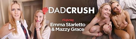 TeamSkeet / DadCrush - Emma Starletto & Mazzy Grace - Sleepover Study And Fuck (HD/720p/2.72 GB)