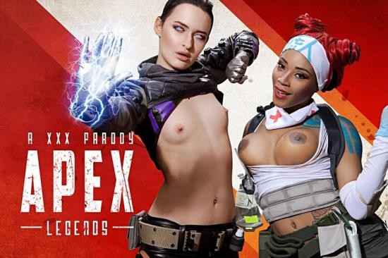 vrcosplayx - Kiki Minaj, Sasha Sparrow - Apex Legends A XXX Parody (Full HD/960p/3.26 GB)