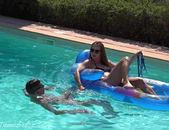 Blogfemdomcom - LadyAnnabelle666 - SWIMMING CBT WITH MY POOL BOY (UltraHD 4K/2160p/2.30 GB)