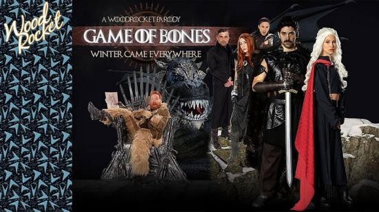 WoodRocket - Game Of Bones 2 Winter Came Everywhere : Charlotte Sartre, Kiara Cole (HD/720p/182 MB)