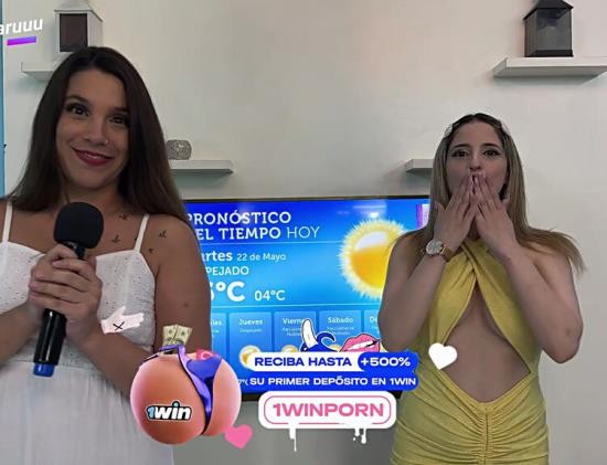 ModelsPorn - Gangbang With Double Vaginal For Weather Presenter On The Filming Set - DivinaMaruuu (FullHD/1080p/571 MB)