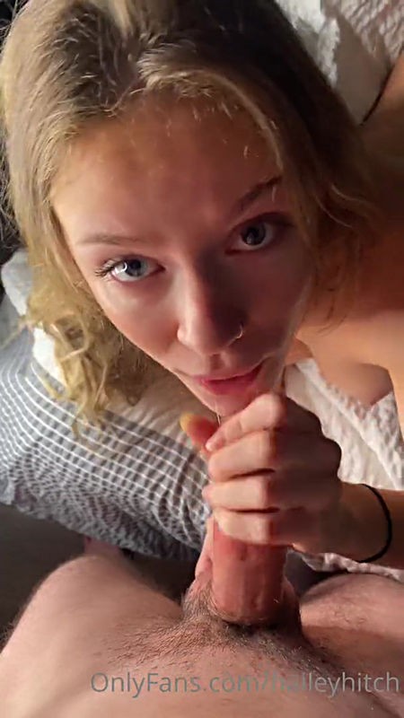 Onlyfans - Hailey Hitch Nude Blowjob Riding Sex Tape Video Leaked (FullHD/1080p/49.1 MB)