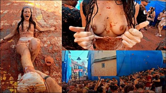 PornHub - Bucket List: Fucking At La Tomatina Weekend In Spain (FullHD/1080p/676 MB)