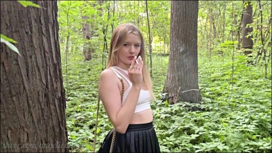 PornHub - Angelica Heaven - Beautiful smoking babe in the forest was fucked in ass and pissed in her mouth (FullHD/1080p/294 MB)