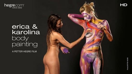 Hegre-Art - Erica And Karolina Body Painting (FullHD/1080p/108 MB)