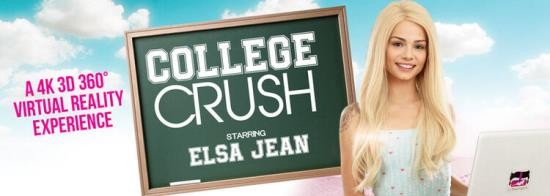 VRbangers - College Crush: Elsa Jean (UltraHD/4K/3840p/2.31 GB)