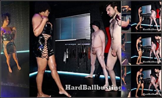 Clips4Sale - HardBallbusting - Split Screen Mistress Sasha Hard Ball Busting POV (HD/720p/44.7 MB)