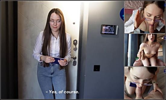 PornHub - A Student Mistook The Door And Was Fucked By a Stranger For Credit - Valeria Sladkih (FullHD/1080p/494 MB)