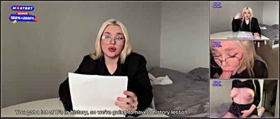 PornHub - Blondessa - A Strict Teacher With a Big Ass, In Stockings, Taught a History Lesson. (FullHD/1080p/417 MB)