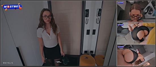 PornHub - MayaLis - Juicy Apartment Manager Came To Inspect The Apartment And Fixed The Pipe Issue (FullHD/1080p/312 MB)