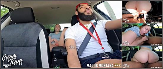 ManyVids - Majiikmontana X Uber Rider Lets Me Creampie Her Pussy (HD/720p/327 MB)