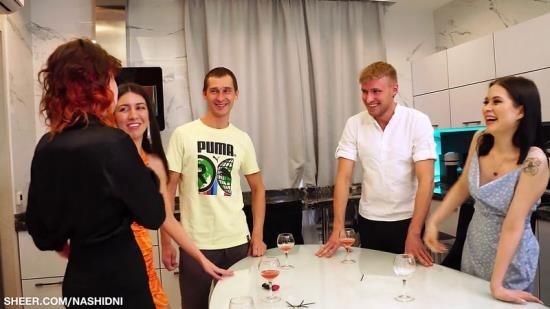 Onlyfans - Invited Swingers To An Orgy Party In The New Year  Katty West and Skye Young and DisDiger and Leo Dee NASHIDNI (FullHD/1080p/211 MB)