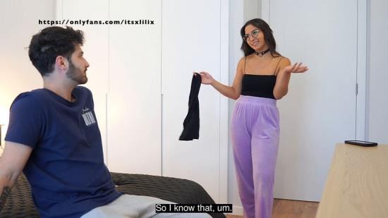 Onlyfans - MY STEP SISTER CAUGHT ME SMELLING HER PANTYHOSE AND I EJACULATED IN HER PUSSY Itsxlilix (FullHD/1080p/124 MB)