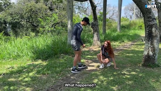 Onlyfans - Afternoon of Exercise Ends in an Outdoor Fuck with a Stranger  Andrea Castro and Milan Rodriguez Andrea Castro (FullHD/1080p/444 MB)