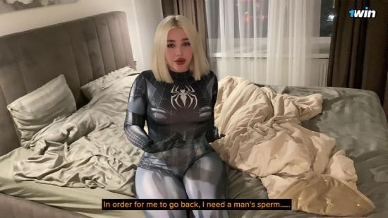Onlyfans - Spider Girl Took a Dick In Her Pussy To Get Back To Her Universe Blondessa (FullHD/1080p/601 MB)