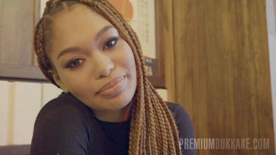 PremiumBukkake - Sara Isabel 1 Bukkake Interview (FullHD/1080p/361 MB)