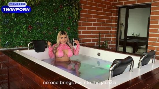 Onlyfans - Colombiana Rubia De Tetas Grandes Se Aprovecha Del Tecnico Del Jacuzzi y Se Lo Folla  Naty Delgado Naty Delgado (FullHD/1080p/574 MB)
