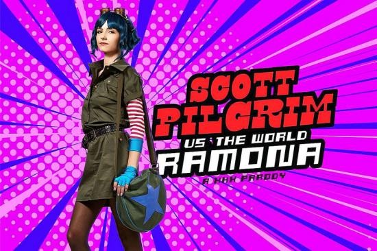 VRCosplayX.com - Scott Pilgrim Vs The World Ramona Flowers A Xxx Parody : Serena Hill (2K/1440p/4.48 GB)
