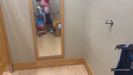 Onlyfans - MILF Gets Fucked In The Dressing Room Hotwife Heidi Haze Hotwife Heidi Haze (FullHD/1080p/181 MB)