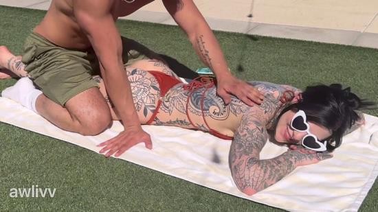 Onlyfans - CAUGHT FUCKING TINY TATTOOED GOTH GIRL IN CAR  Zane Walker, Awlivv Awlivv (FullHD/1080p/301 MB)
