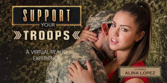 VRBangers - Support Your Troops : Alina Lopez (2K/1080p/4.45 GB)