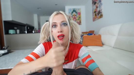 Onlyfans - Big Tits Harley Quinn Deepthroat, Fucks Roughly Until a Big Cum On Her Face  POV COSPLAY BunnyBlondyX (FullHD/1080p/344 MB)