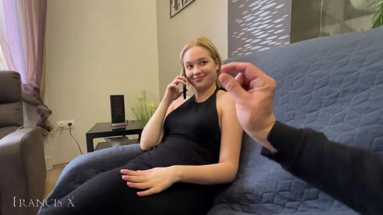 Onlyfans - Fucked My Blonde Slut Hard While She Was On The Phone With Her Husband Francis X Official (FullHD/1080p/344 MB)