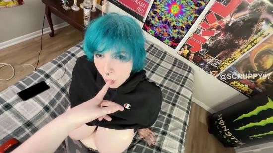 Onlyfans - Emo Girl With Huge Tits Give Sloppy Head And Tittyfuck Scruppy97 (FullHD/1080p/342 MB)