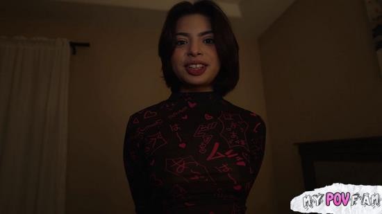 MyPOVFam/FapHouse - Hazel Heart  My Stepsister Jumps Into My Bed At Night (FullHD/1080p/1.11 GB)